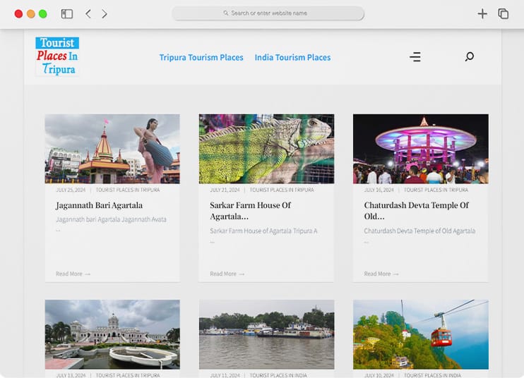 Tourist Palace In Tripura